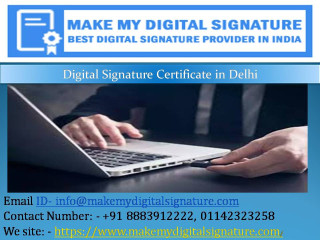 Buy Digital signature in Delhi