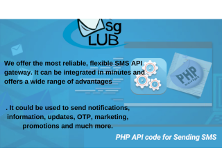 Bulk SMS PHP API Integration - MsgClub