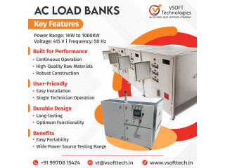 AC Resistive Load Bank Manuacturers - VSOFT Technologies