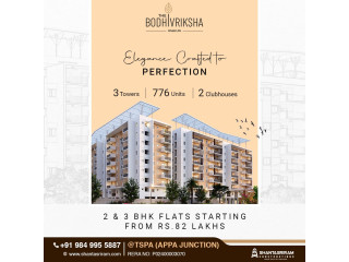 3BHK Flats for sale in TSPA Appa junction | Shantasriram Constructions