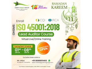 Your Professional journey to new heights ISO 45001:2018