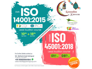 Lead Audit Course ISO 45001:2018 in Patna