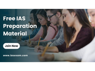 Roadmap to Success: Exploring Free IAS Preparation Material