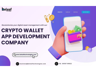 Crypto Wallet App Development Company - Beleaf Technologies
