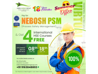 Nebosh PSM Course at Green World Group in Kolkata