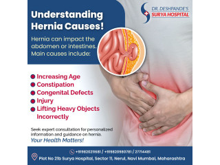 Searching for Expert Hernia Surgery in Juinagar, Navi Mumbai?