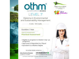 Career Growth with OTHM Level 7 Diploma in Pune