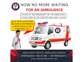Sri Balaji Road Ambulance Services in Nalanda,Bihar | Hi tech medical setup inside the vehicle