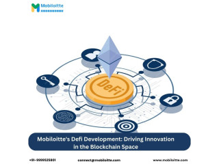 Mobiloitte's Defi Development: Driving Innovation in the Blockchain Space