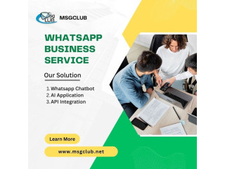 WhatsApp Business For Customer Support and Service