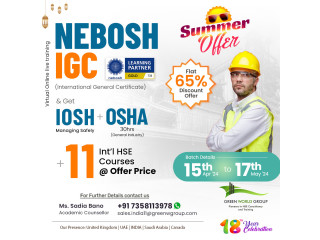 Enhance Your HSE Knowledge in Bangalore with Nebosh IGC