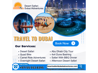 Dubai Desert Safari Adventures| +971 55 553 8395