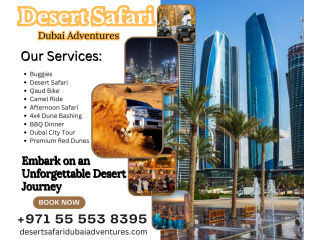 Desert Safari Adventures | +971 55 553 8395