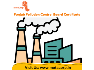 Punjab Pollution Control Board NOC - Metacorp ITES pvt Ltd