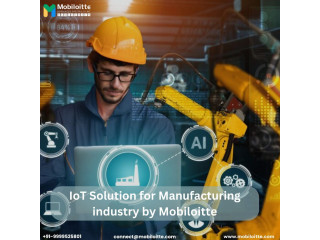 IoT Solution for Manufacturing  by Mobiloitte