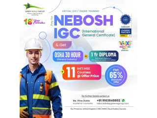 Learn NEBOSH Certification  with Great Offers in Kolkata