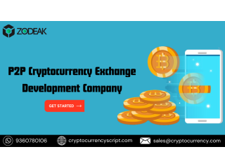 P2P Cryptocurrency Exchange Development Company