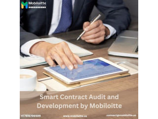 Smart Contract Development Solutions by Mobiloitte