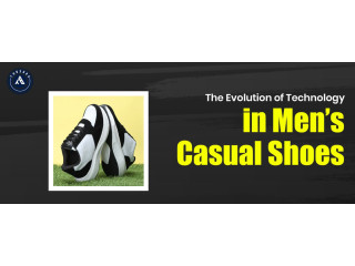 The Evolution of Technology in Mens Casual Shoes