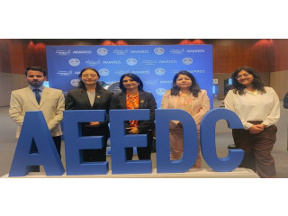 Journey to Excellence - Santosh Deemed to be University's Top Achievers Embark on AEEDC Dubai Adventure