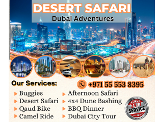 Dubai Adventures Safari +971 55 553 8395