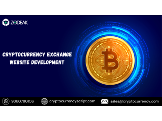 Cryptocurrency Exchange Website Development