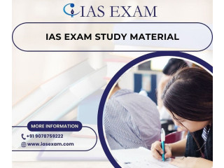 IAS Exam Study Material