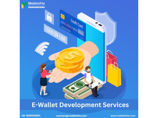 E-Wallet Development Services by Mobiloitte