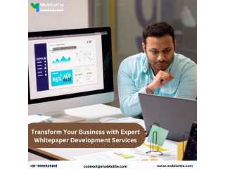 Transform Your Business with Expert Whitepaper Development Services