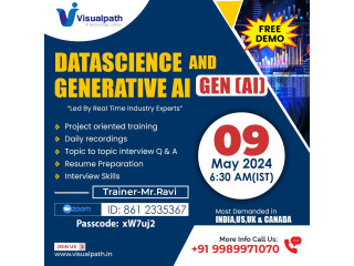 Data Science And Generative AI Online Training Free Demo
