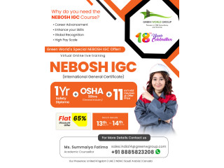 The Importance of NEBOSH IGC Certification in Hyderabad