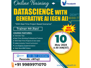 DataScience & GenerativeAI Online Training New Batch