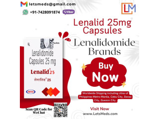 Indian Lenalidomide Capsules Online Philippines | Buy Lenalid 25mg Capsules