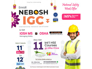 Mastering Safety Nebosh IGC Courses in Jharkhand