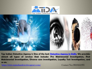 Reliable Private Detective and Investigation Service in Delhi